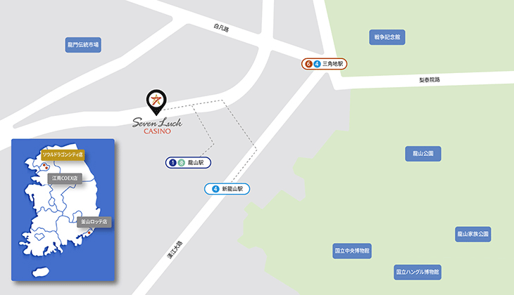 交通案内 map